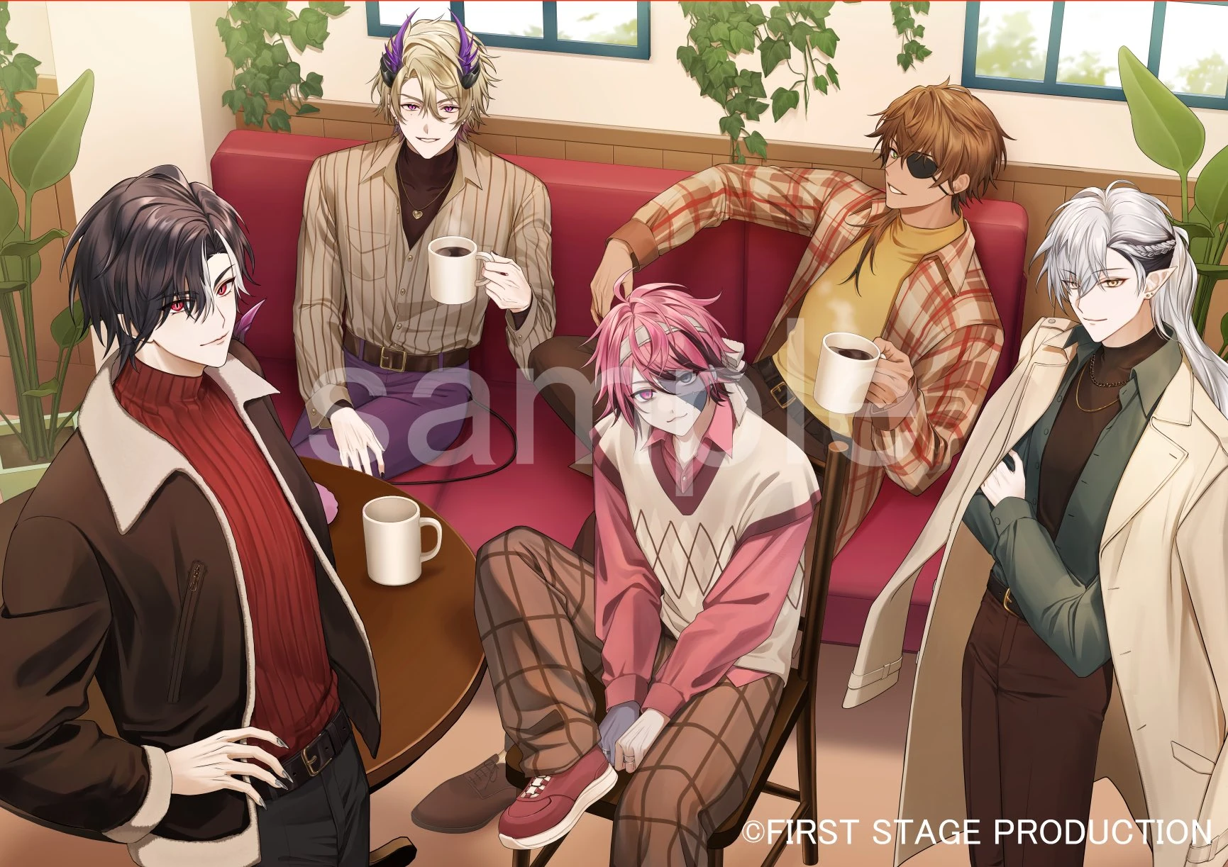 Avallum Valentines Day Illustration<br> by uo