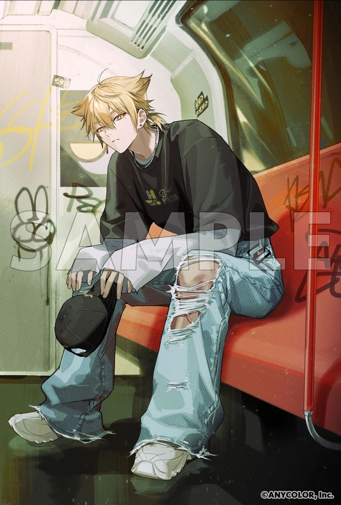 NIJISANJI x NEW ERA Illustration by Oyo