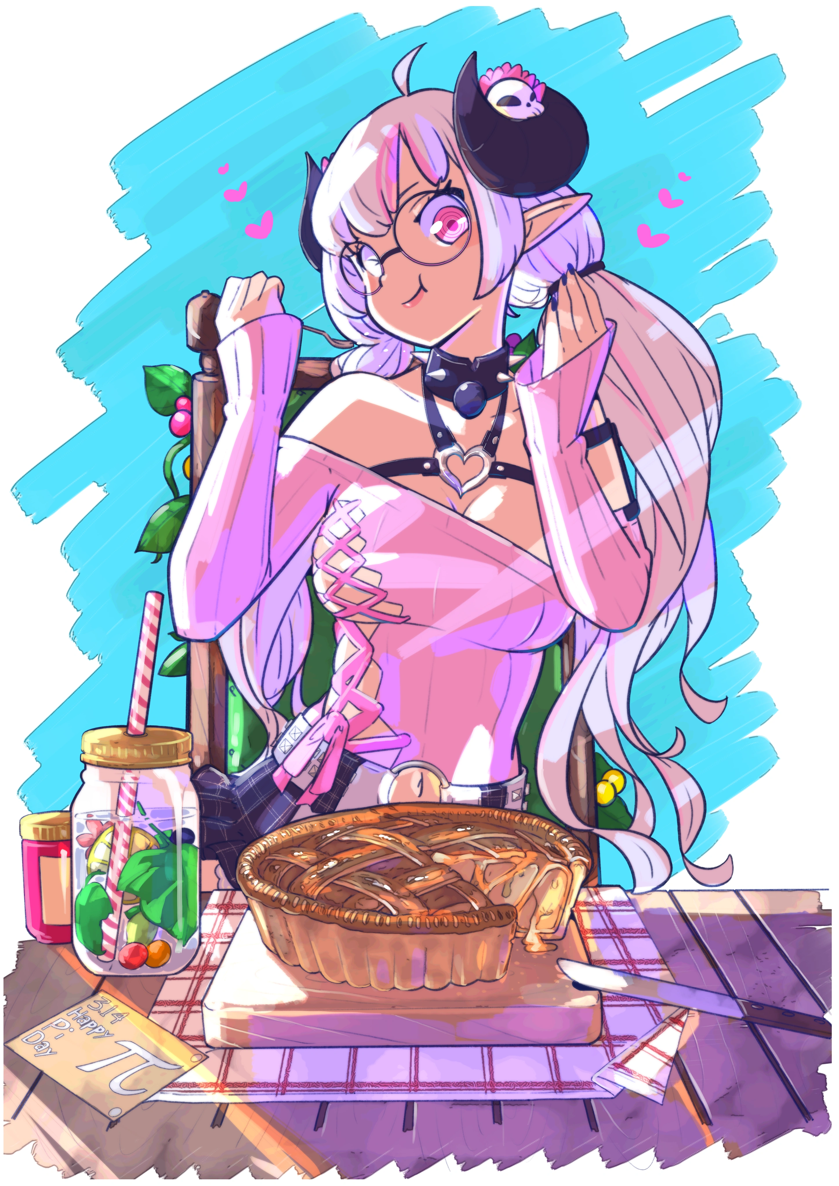 Pi Day Tiffany by AzumaJo