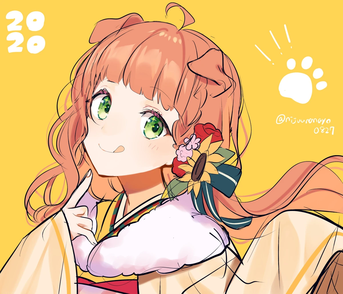 Kimono Illustration by Ninahachi