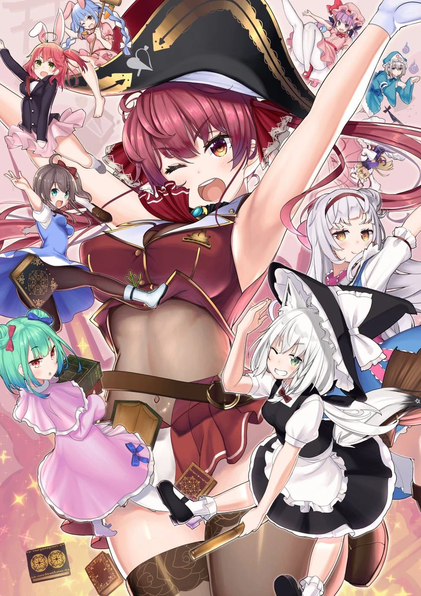GENSOKYOholoism Jacket Illustration<br>by Ito Life
