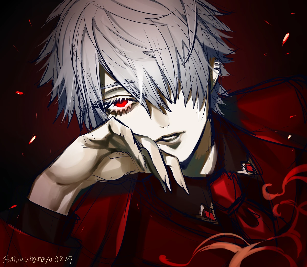 Gishin'anki Illustration<br>by Ninahachi