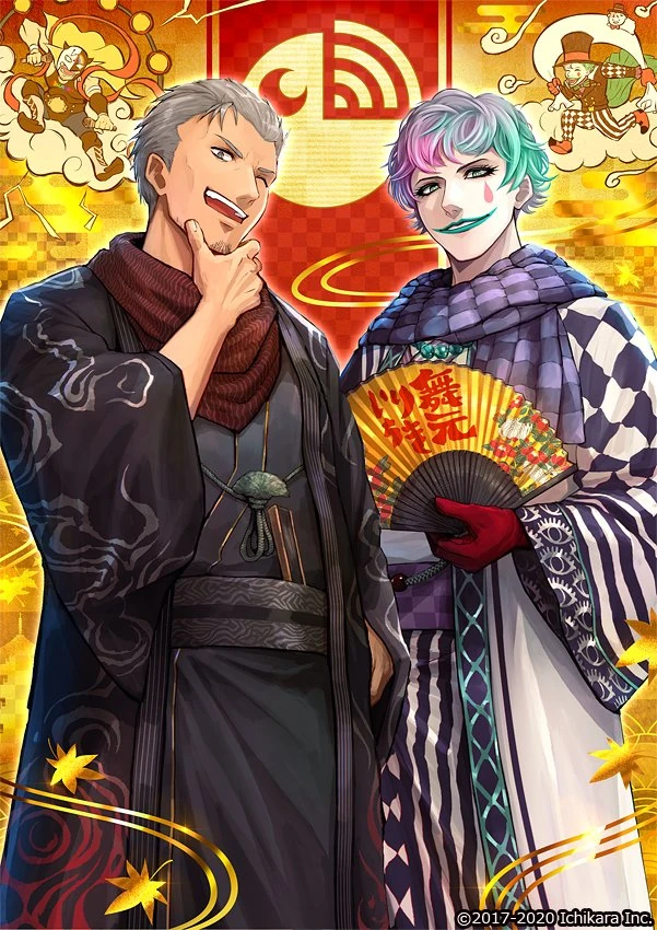 Kyoto and Autumn NIJISANJI Illustration<br>by K-SUWABE
