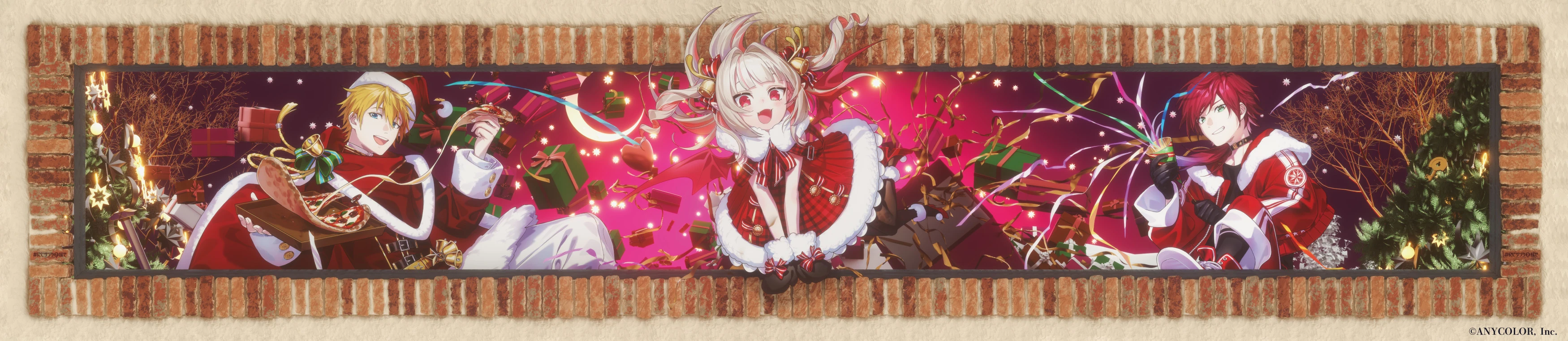 "FIND NIJISANTA"<br>Illustration by Inooka