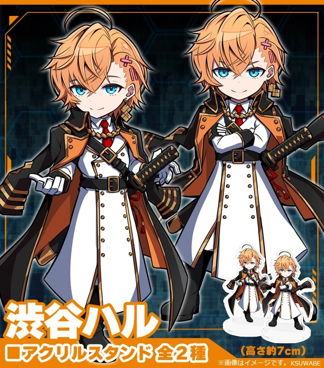 Acrylic Stands by [https://x.com/KSUWABE/status/1634877209210130434 K-SUWABE]