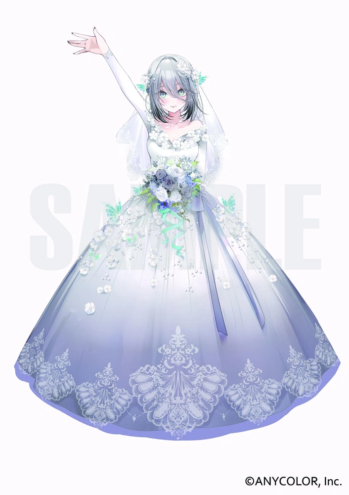 NIJISANJI June Bride Goods 2024 Illustration by Kinoko Hime