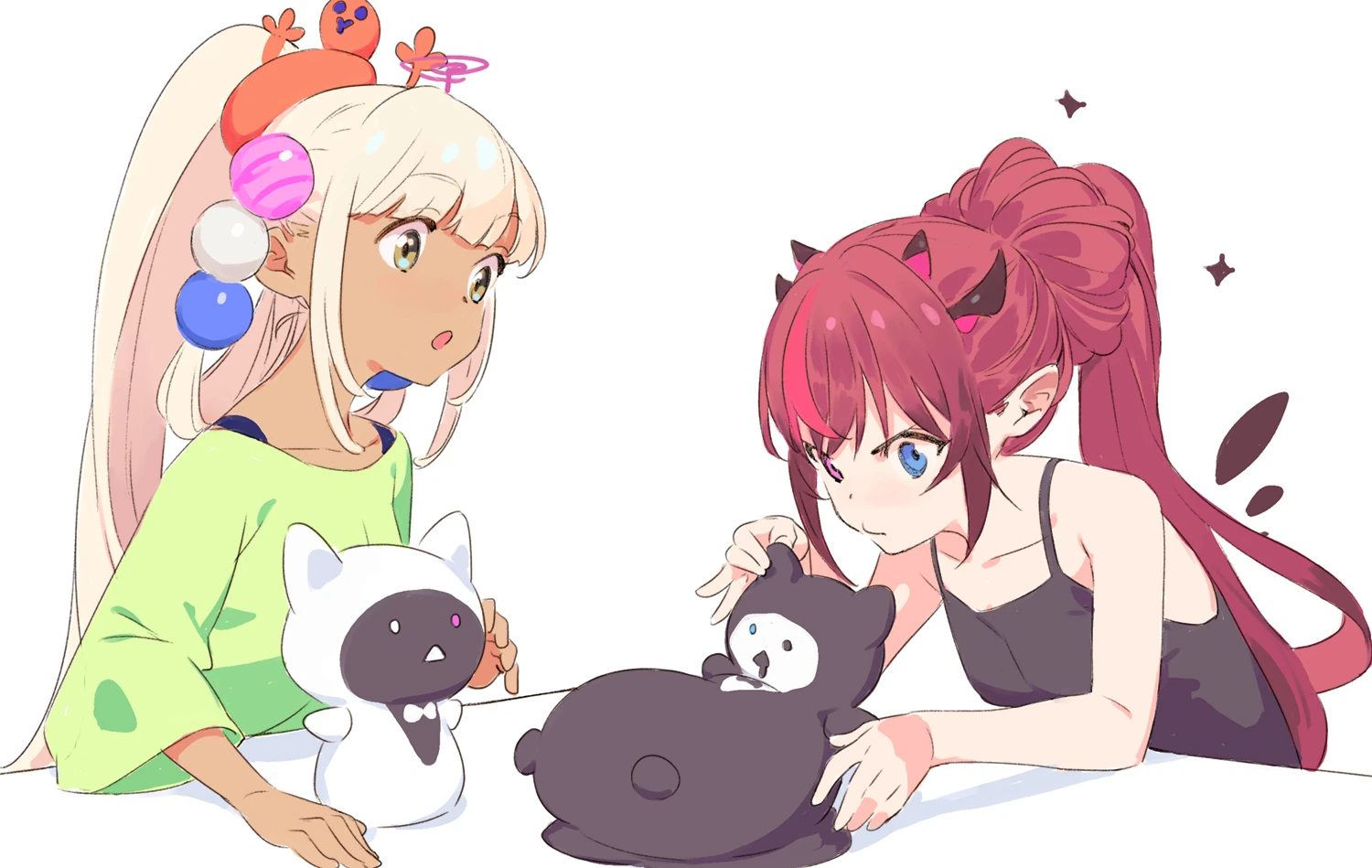 Sana, IRyS and Bloom, Gloom<br>by pako