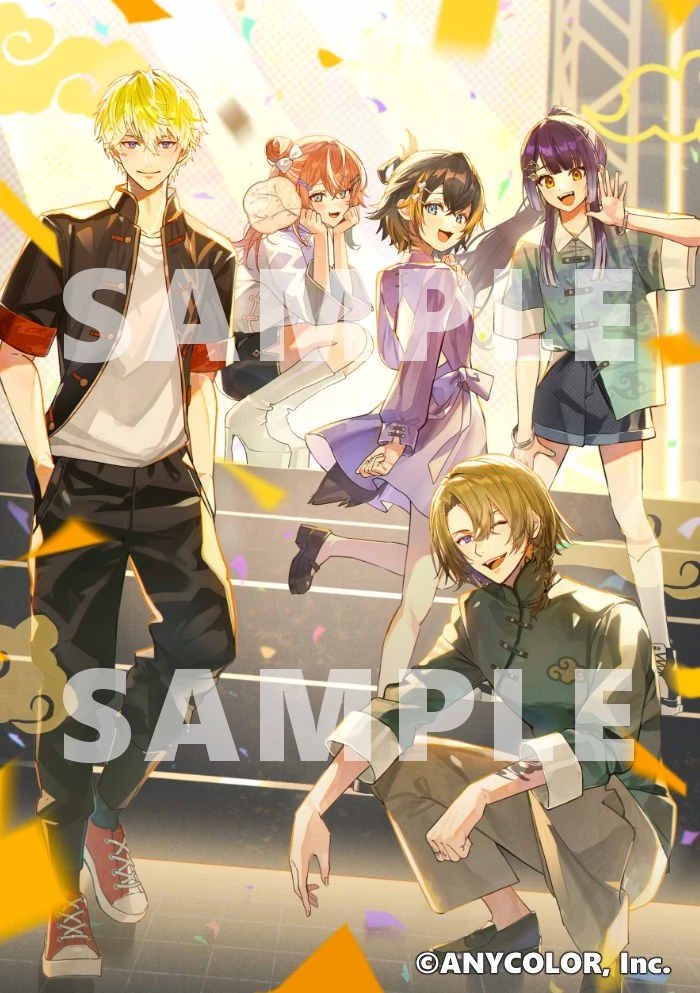 NIJISANJI WORLD TOUR 2025 Singin'in the Rainbow Shanghai Illustration by Arcopolka