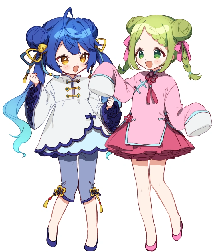 Amamiya Kokoro and Morinaka Kazaki<br>by Yamabukiiro