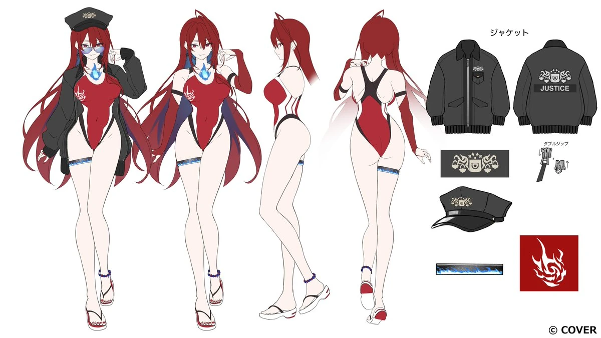 holonatsu Paradise Costume Reference Sheet