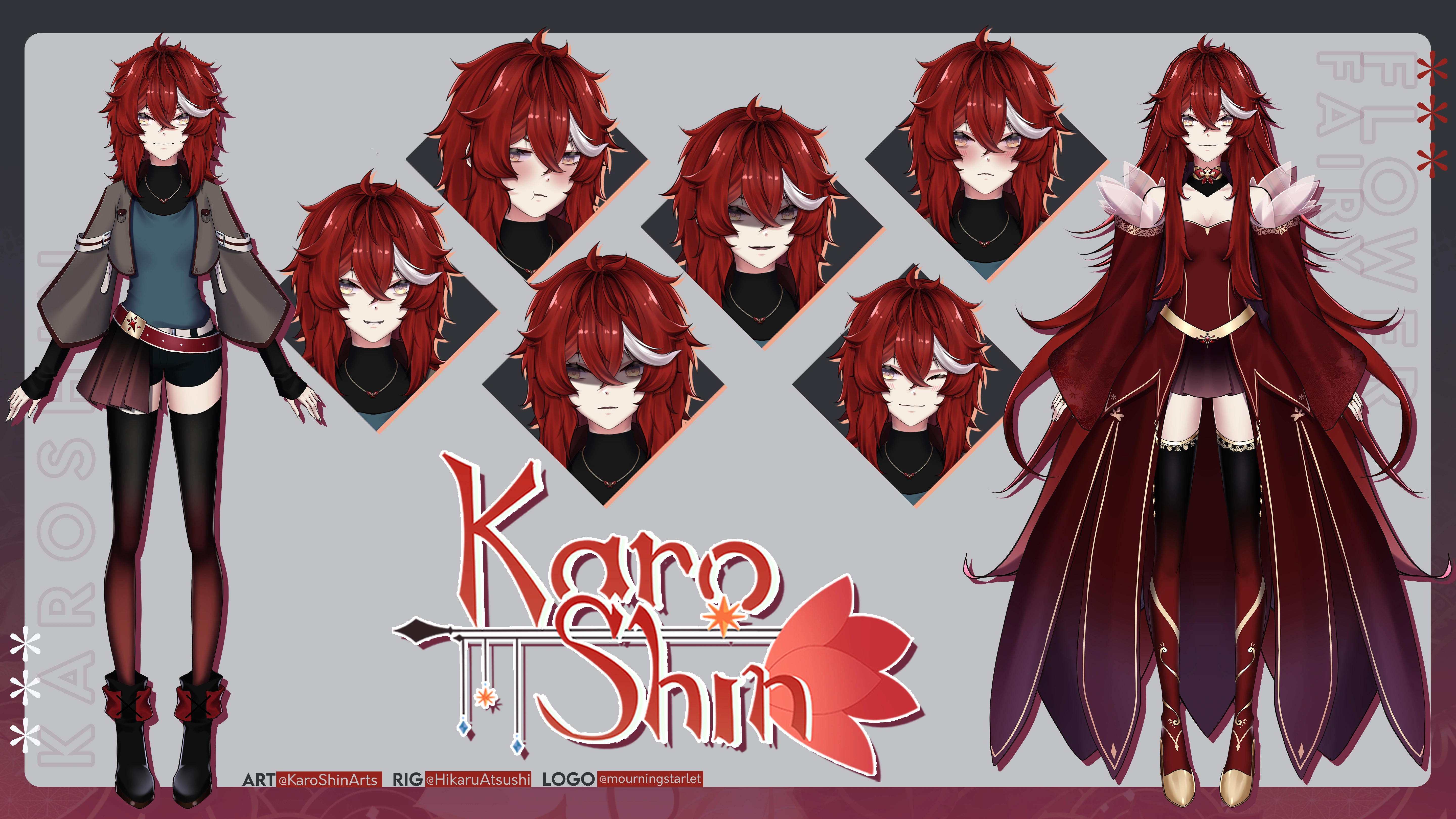 Updated Live2D Reference Sheet