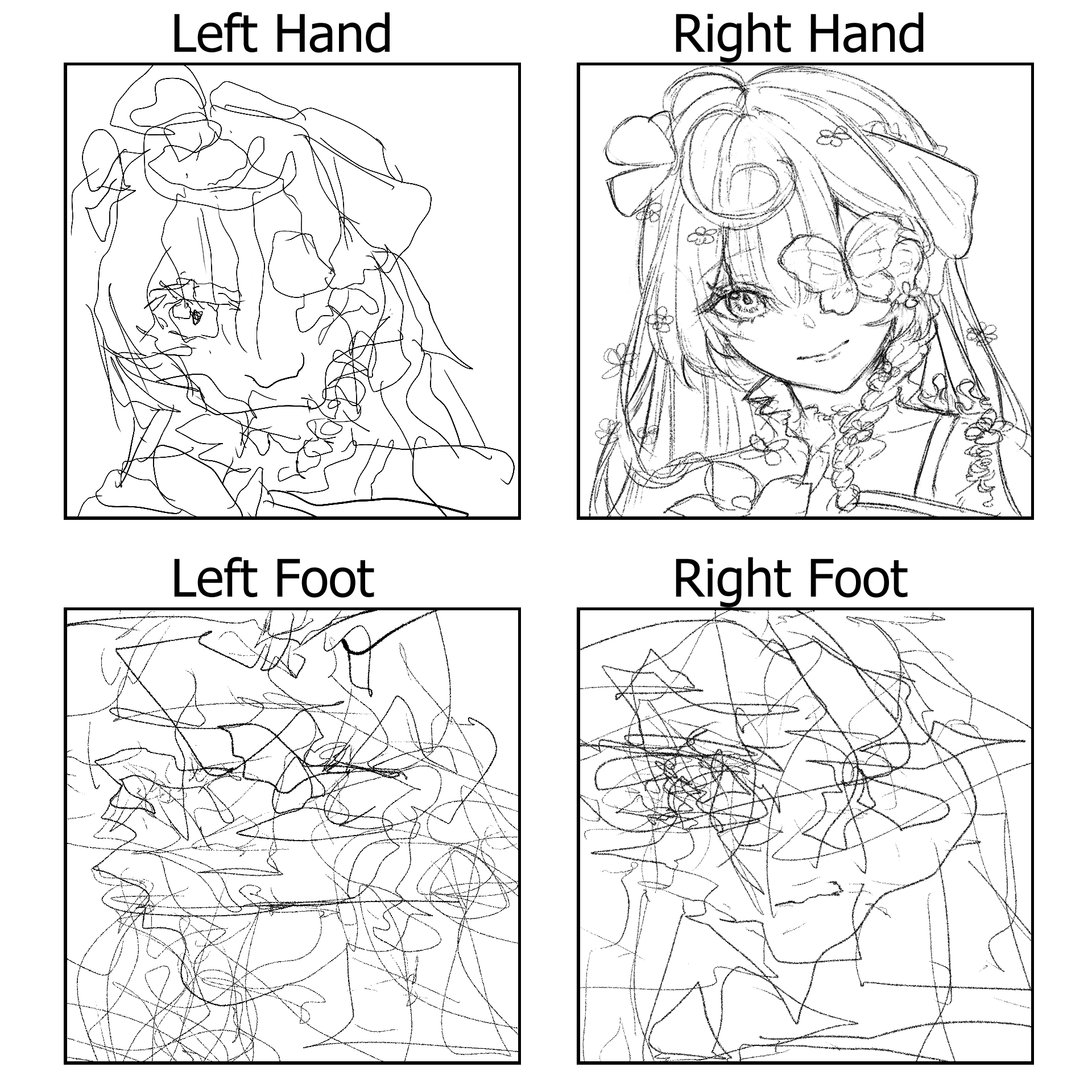 Multi-Part Drawing Challenge