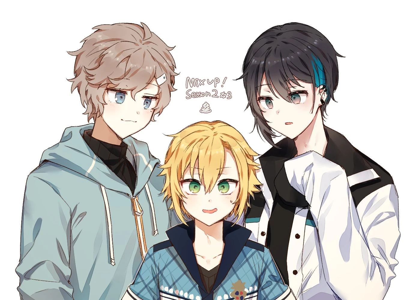 NIJISANJI MIX UP!! Season 2 #3 Illustration<br>by MONO MON