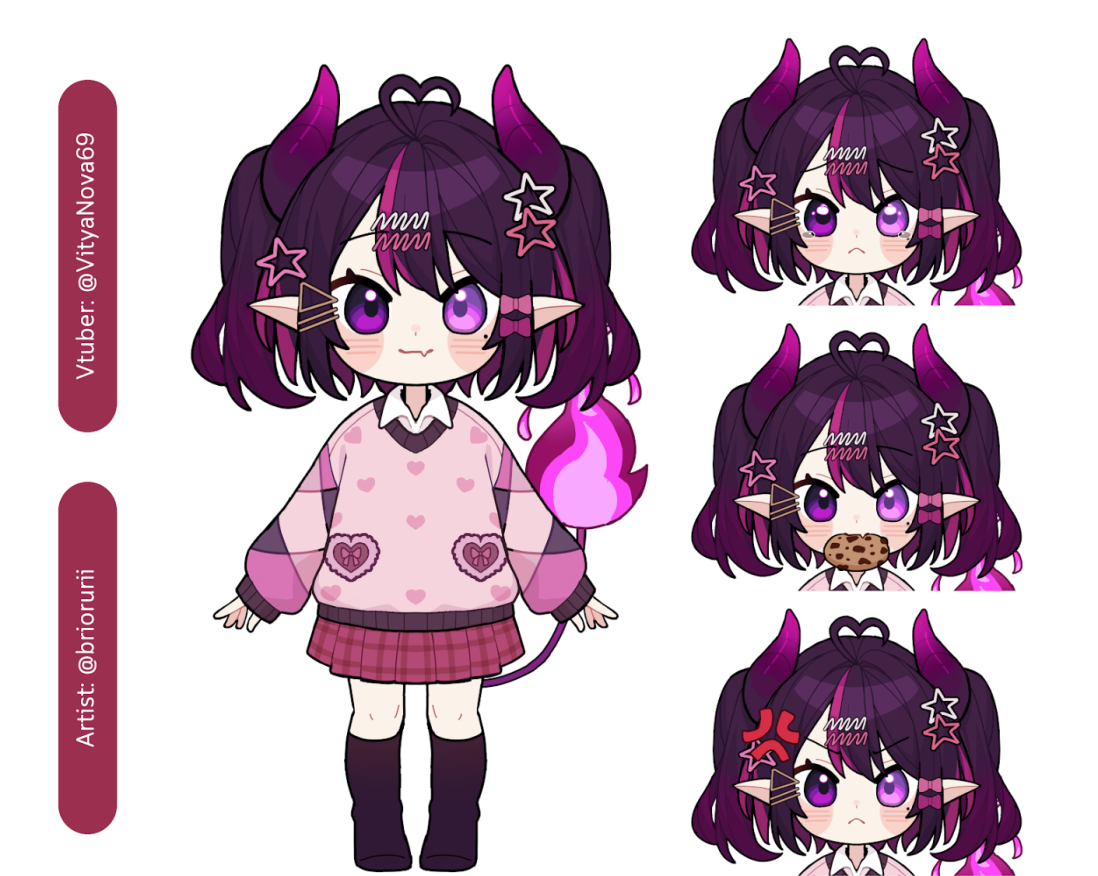 Chibi Model Full Body