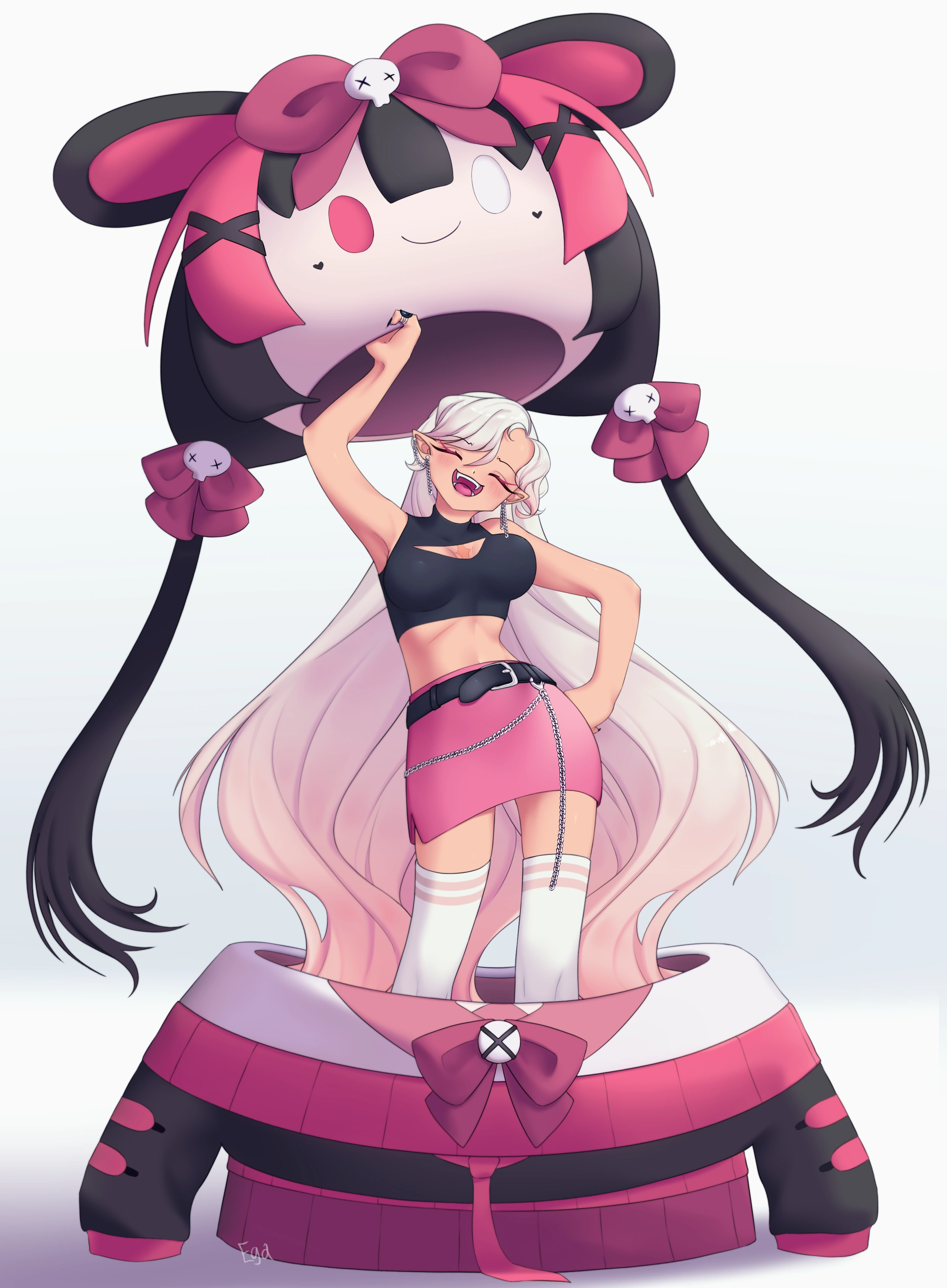 Debut Announcement Art by Ega