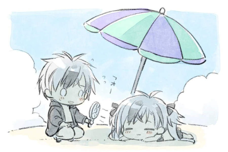 Ruco-chan and Suzuki Masaru by Kamiyoshi Rika