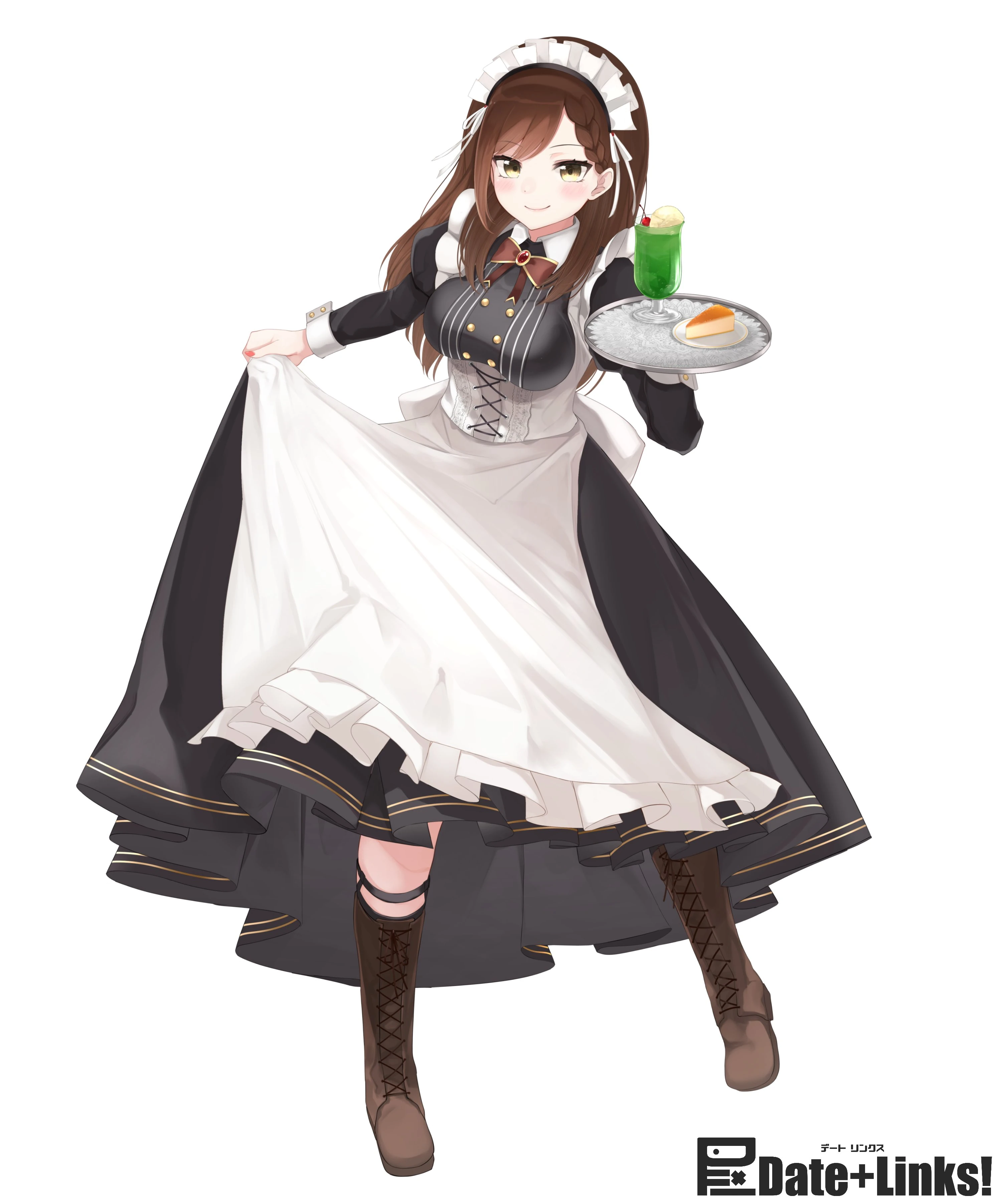 Tono Riona 7th 2D Costume (Maid) Key Visual