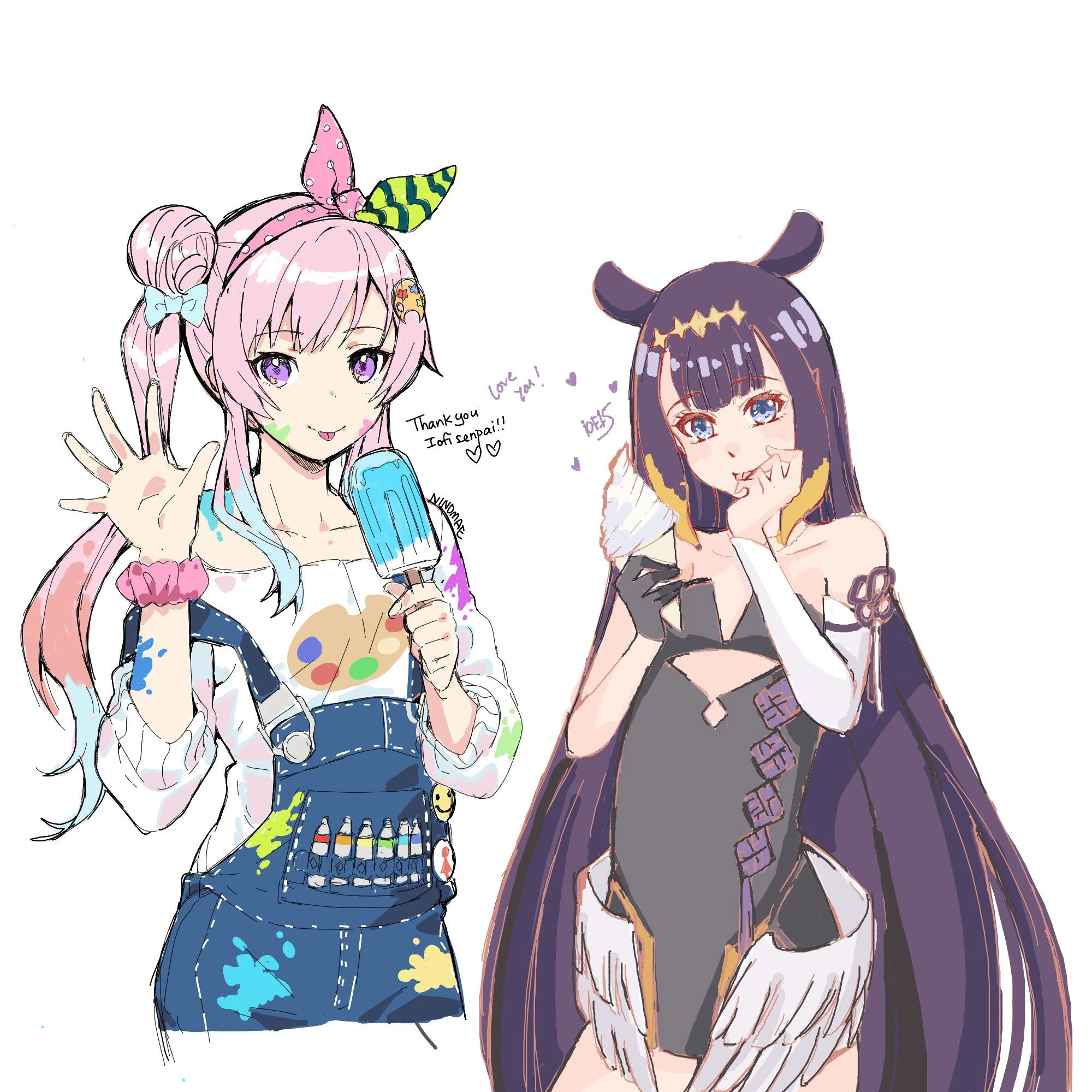 Airani Iofifteen and Ninomae Ina'nis Collab