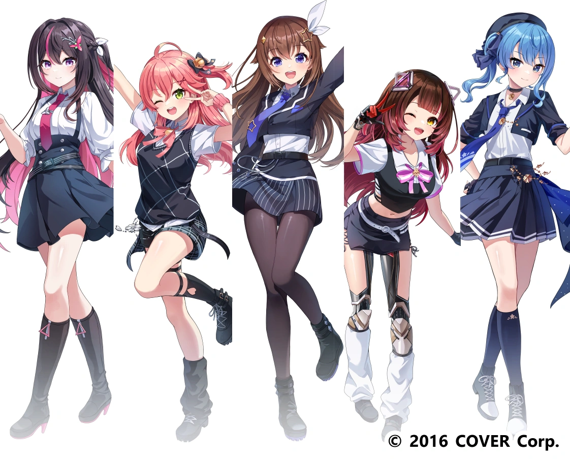 hololive x V-SQUARE Collab