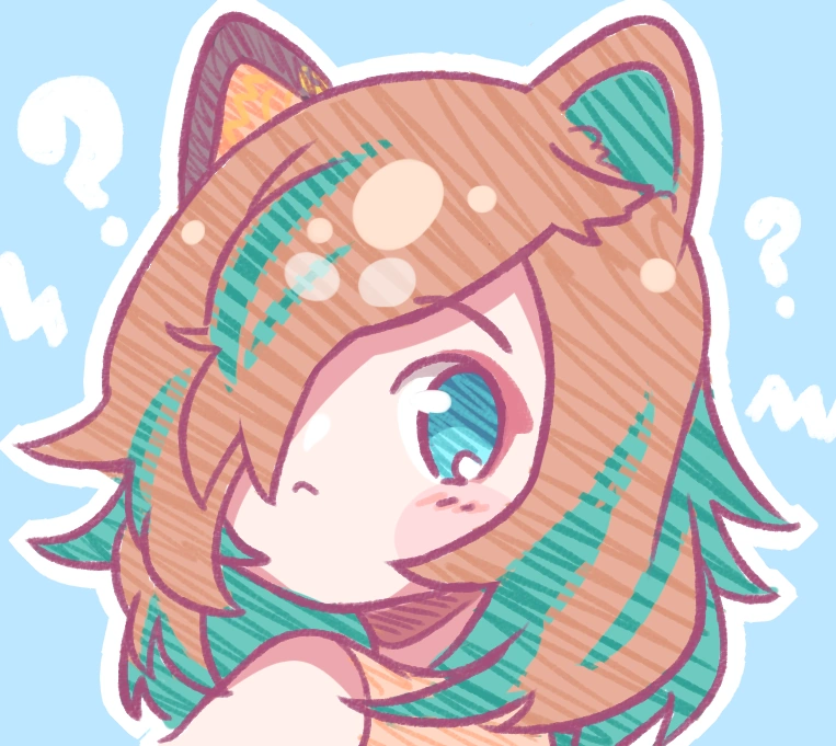 An illustration of herself