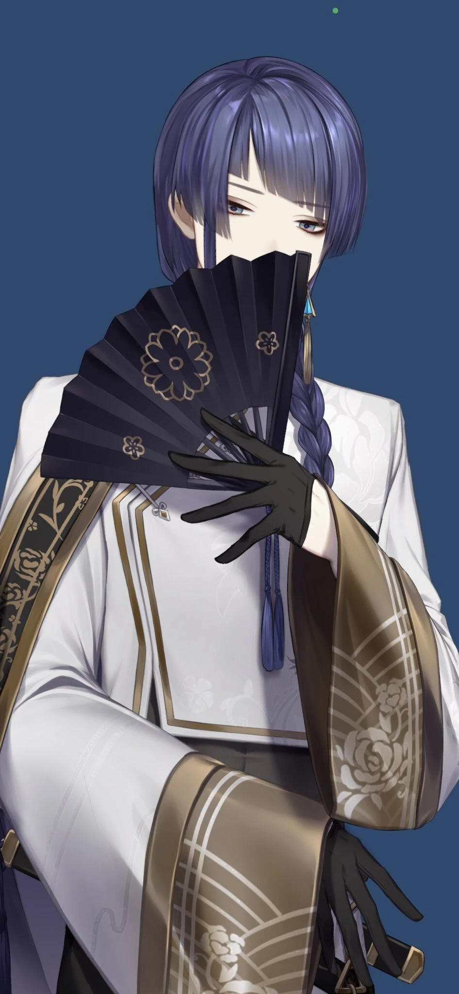 Chinese Style Outfit With Fan
