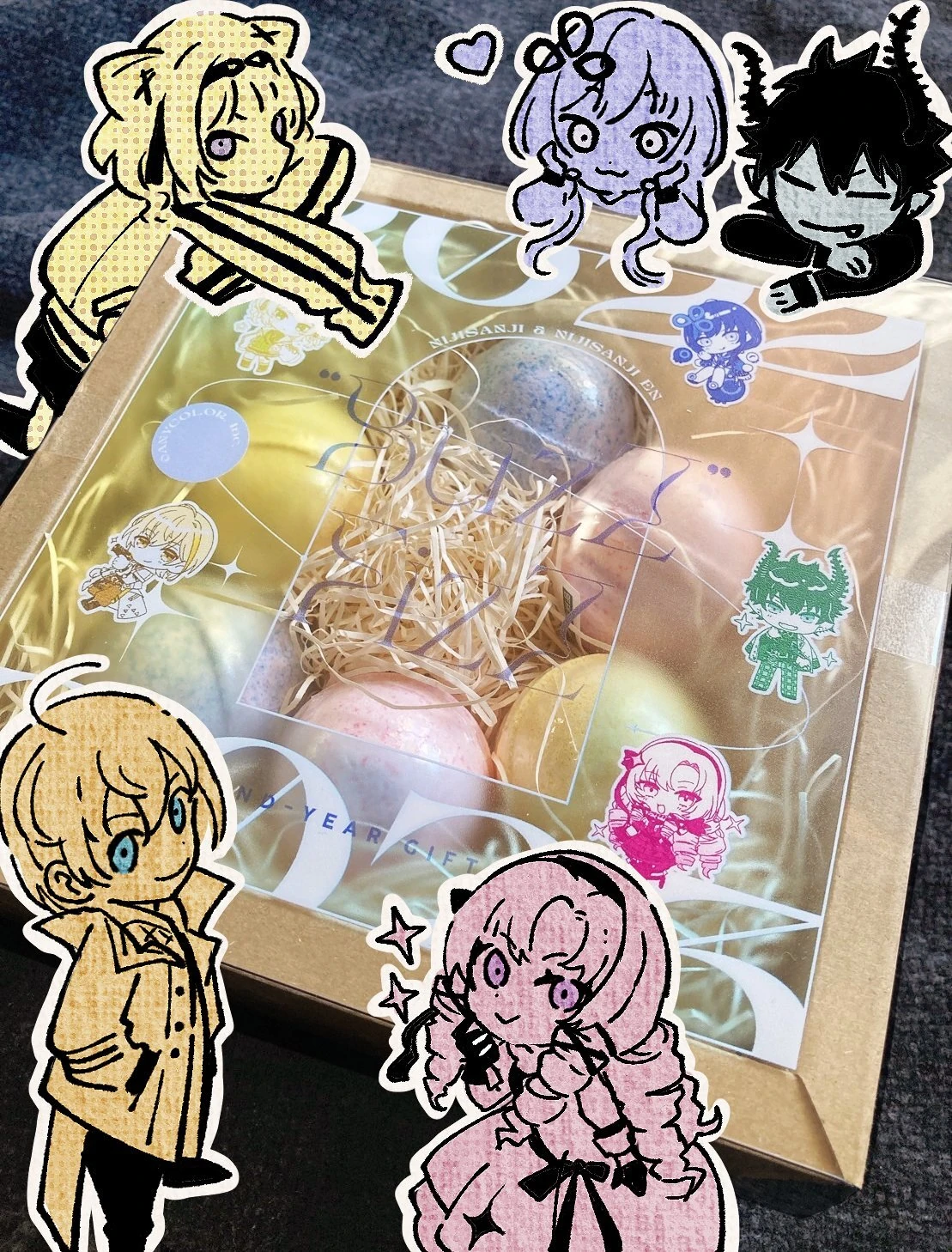 ANYCOLOR Year-End Gift Illustration<br>by Hinatsu