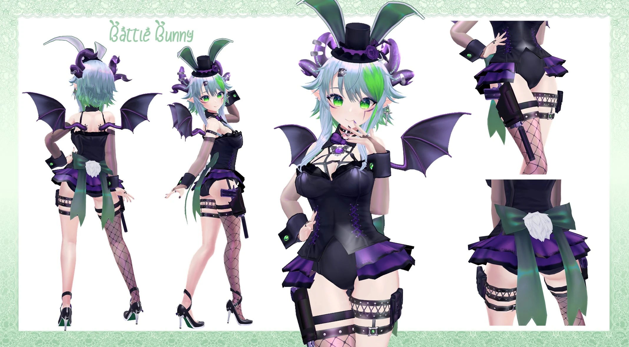 Battie Bunny Froot ref sheet