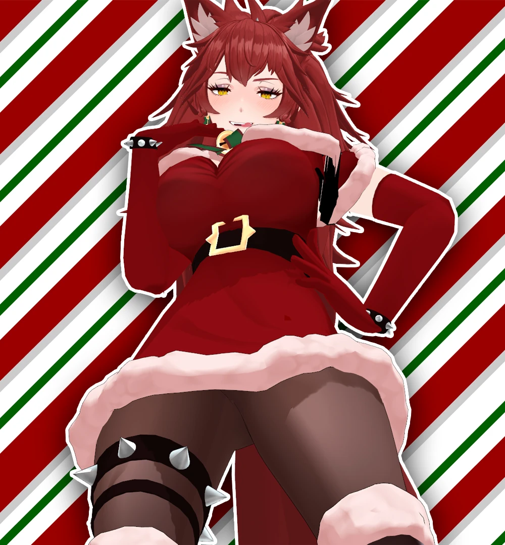 Christmas Wolf Zen