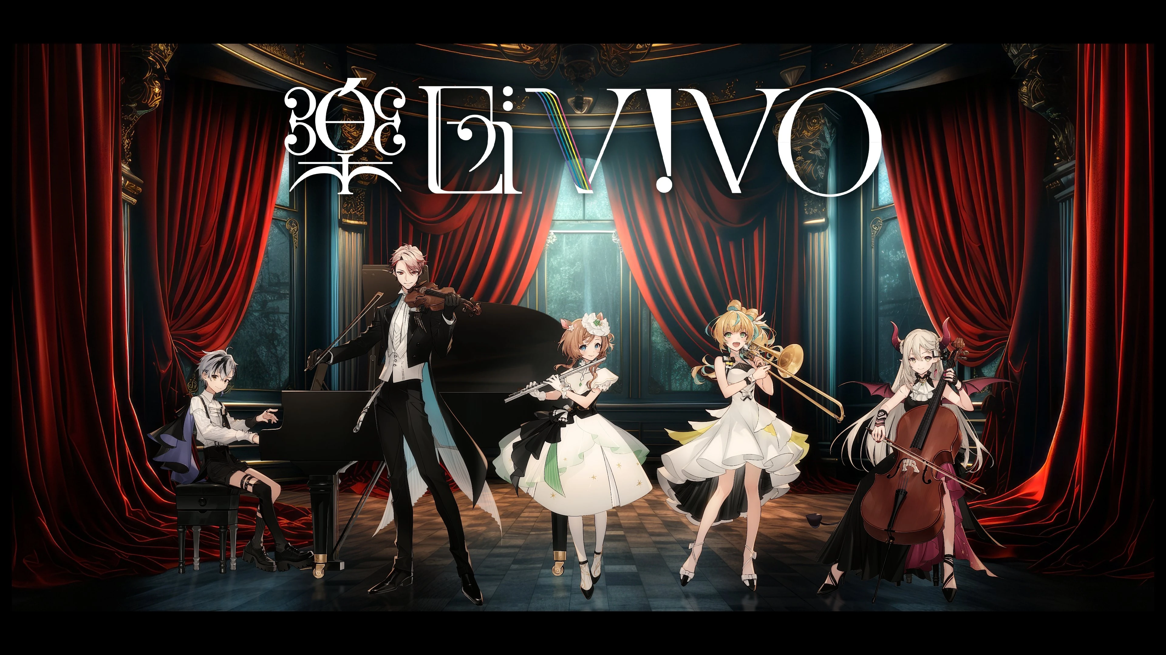 Gakudan V!VO Promotional Illustration by Iwamoto05