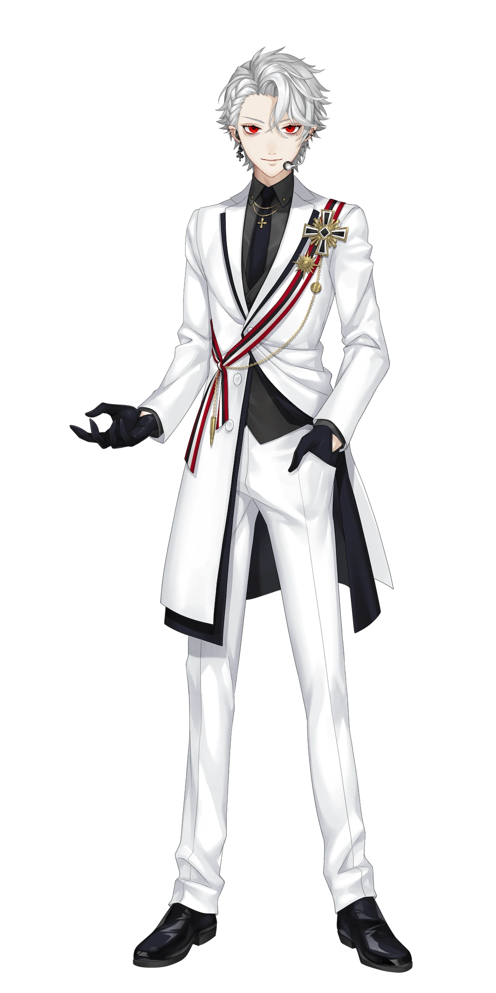 ChroNoir Matching Idol Outfit (White)