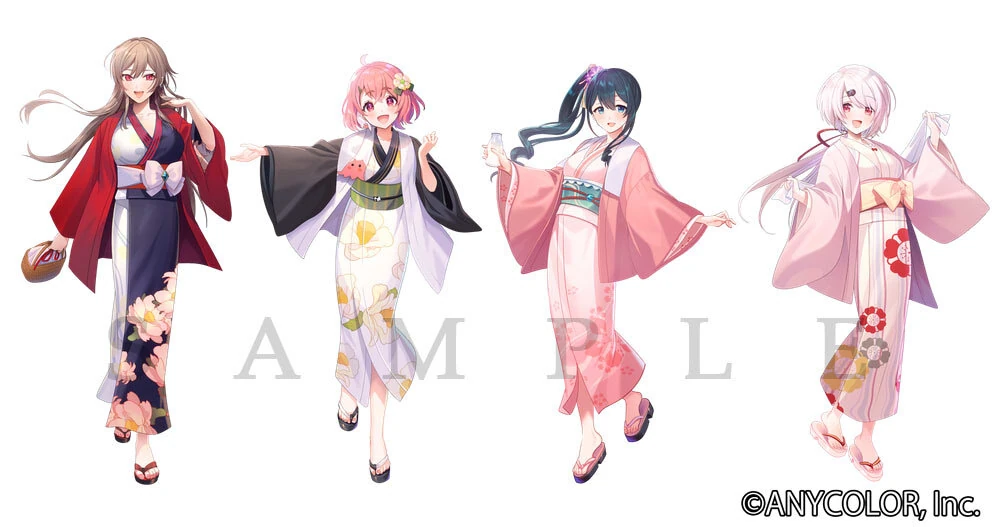 NIJISANJI x Gokurakuyu RAKU SPA Illustration<br>by Tenryo Sena