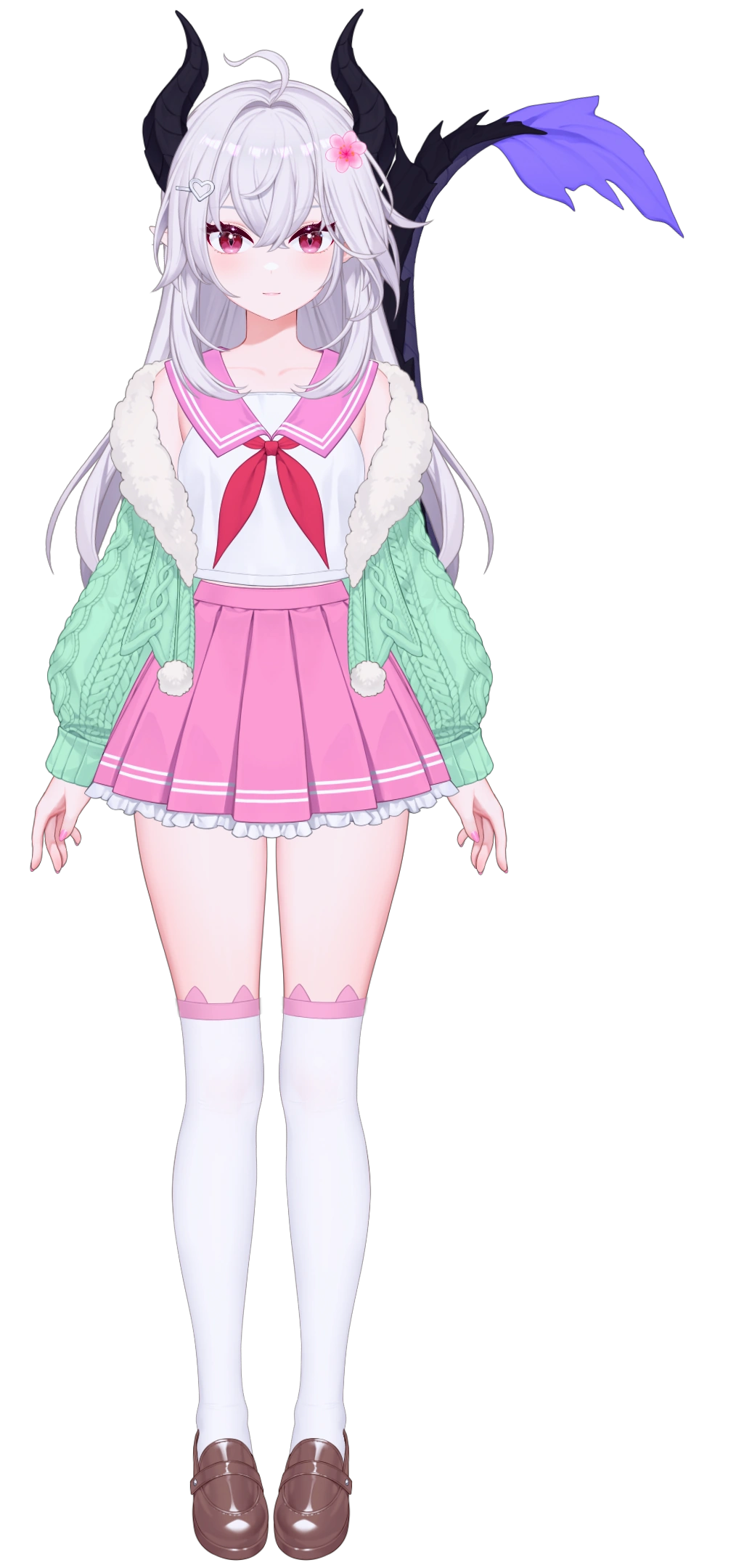 School Outfit Model by Akizone & Meezie