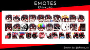 K9Kuro Emotes by Chroneco