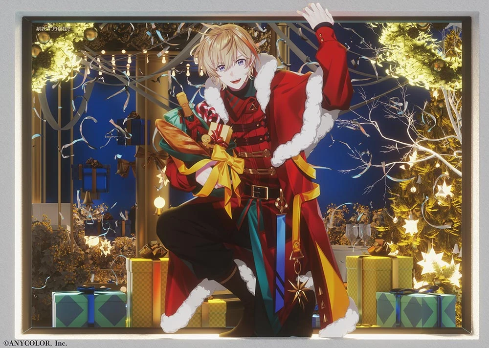 "FIND NIJISANTA"<br>Illustration by Yuuya