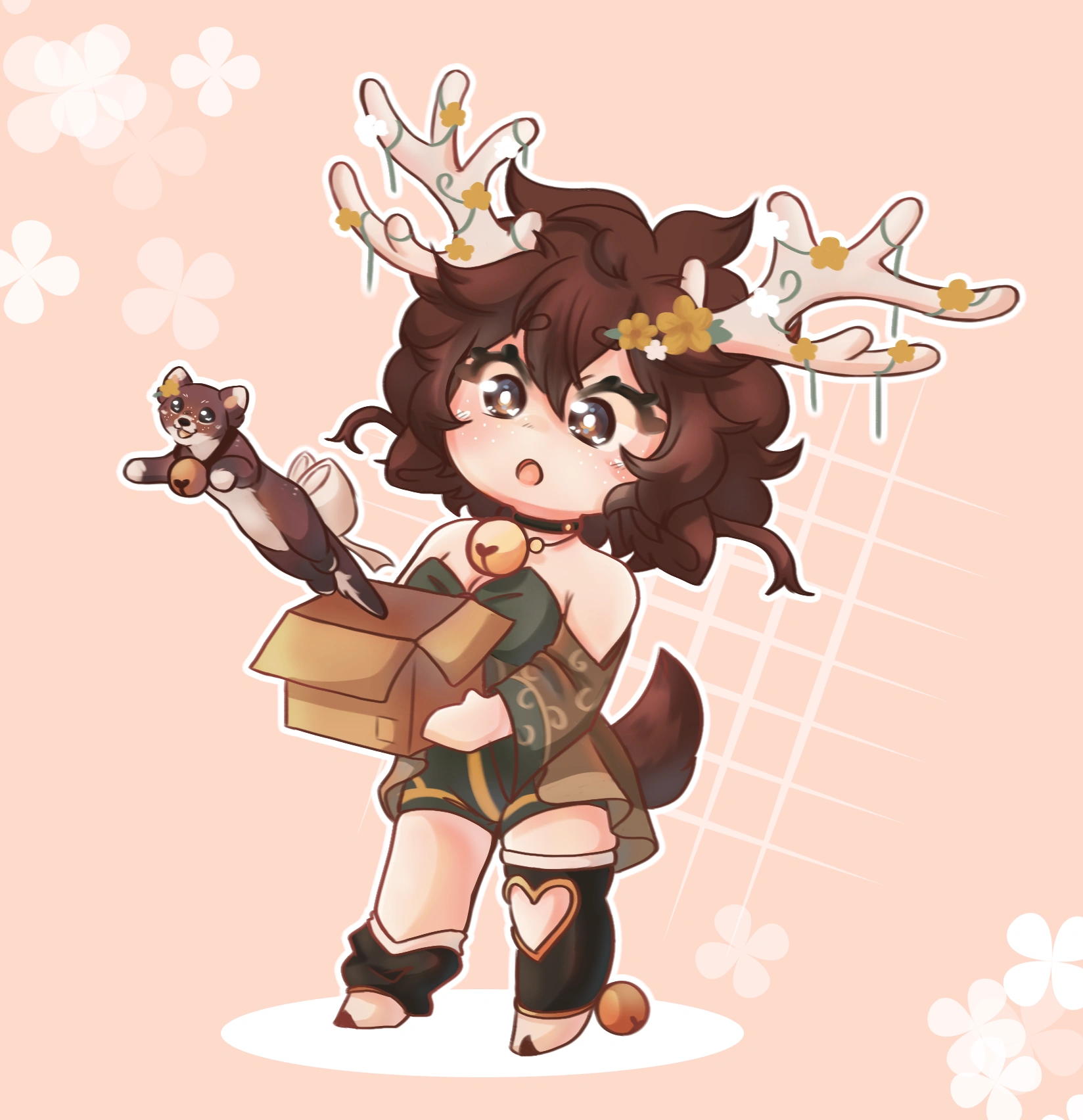 Reine Chibi for "Unpacking"