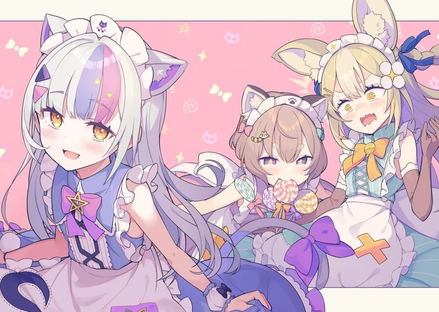 Shion, Panko, and Nina<br>by Tam-U