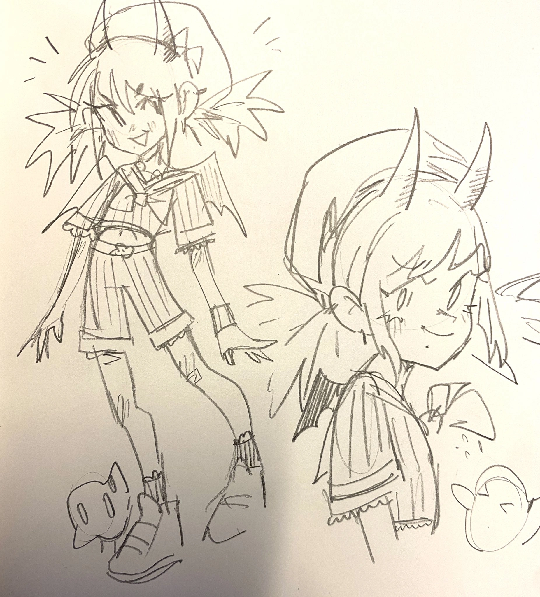 Sketches of Sailor Outfit