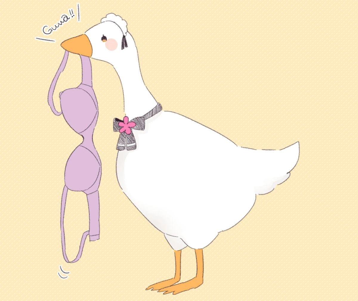 Untitled Goose Game Illustration<br>by Harunpi