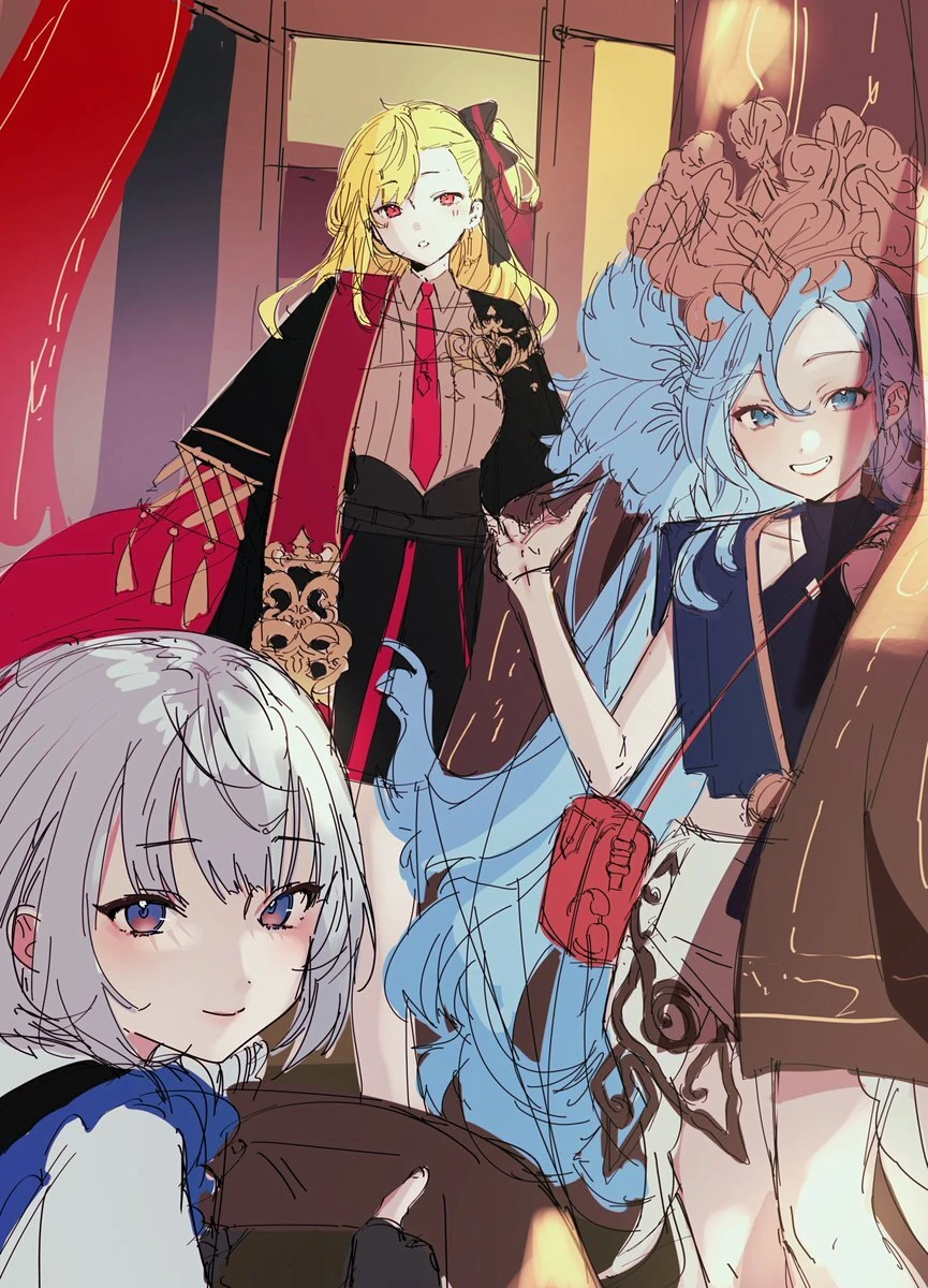 Holoh3ro Third Costume Illustration<br>by Hieh