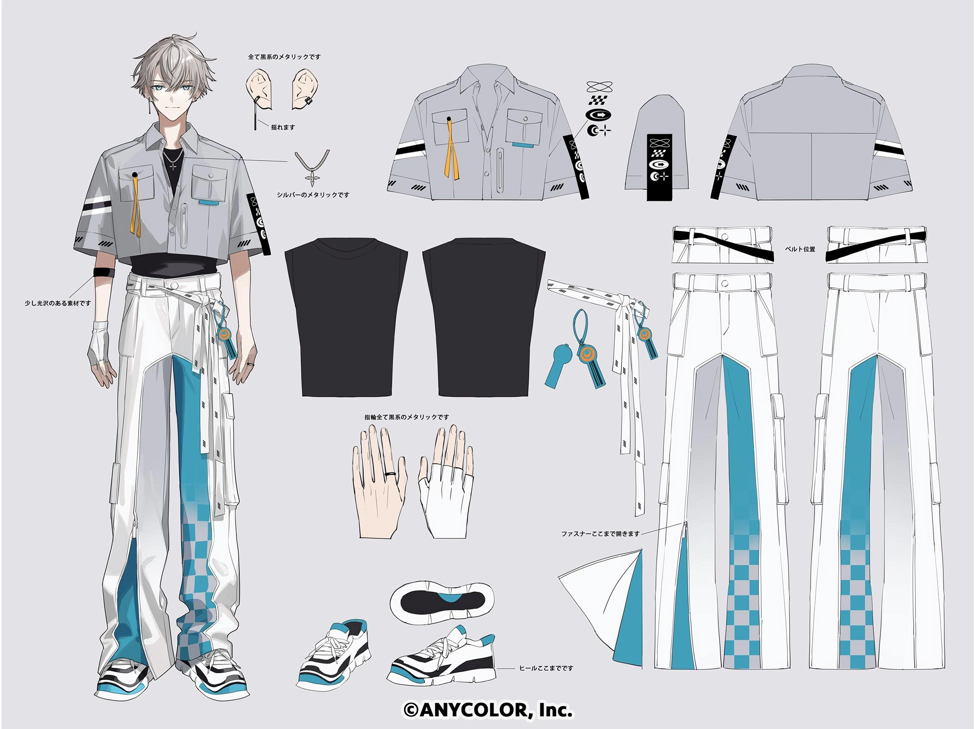 ROF-MAO Overflow Outfit Reference Sheet <br>by oyo