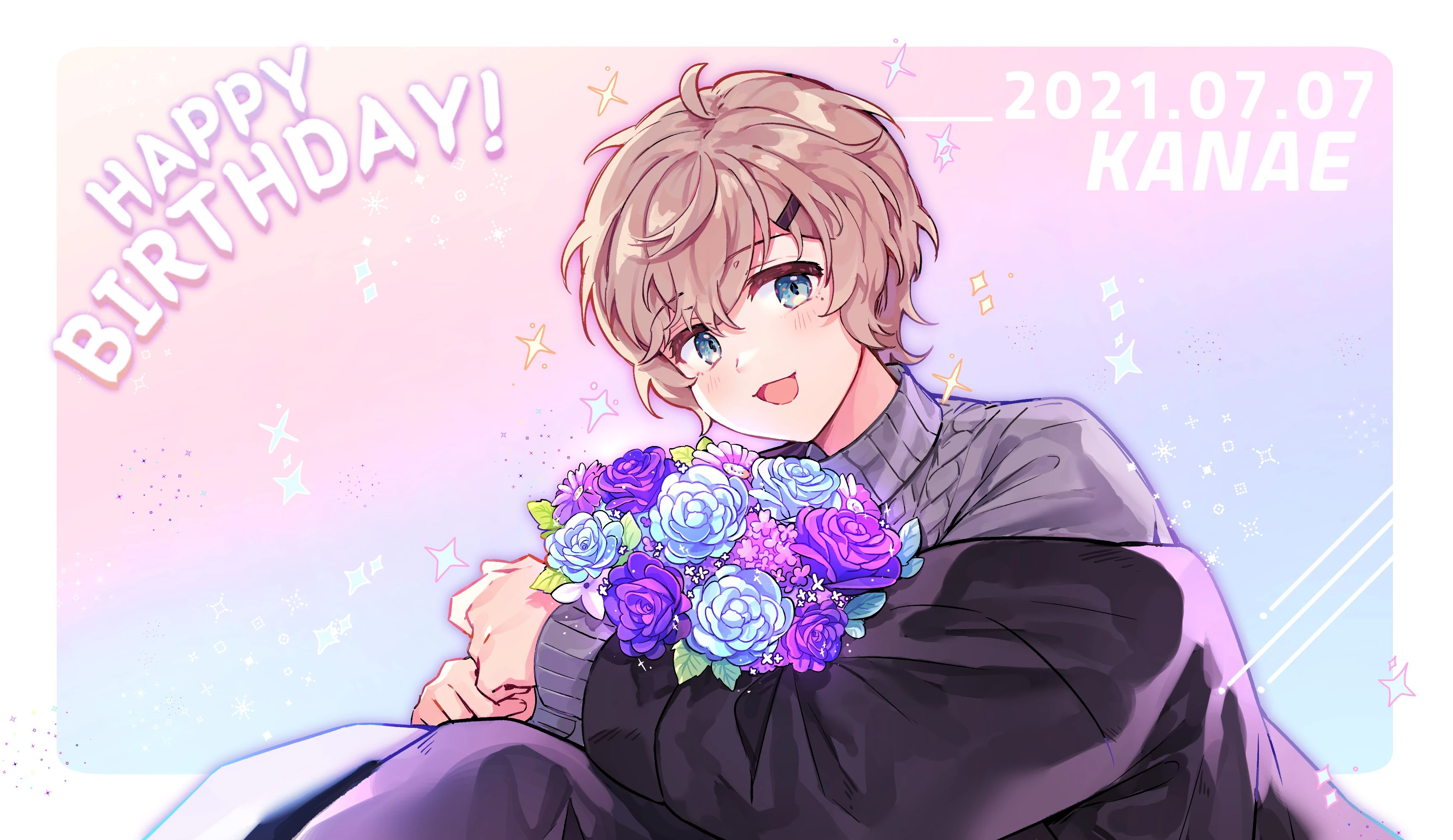 2021 Birthday Illustration by MONO MON