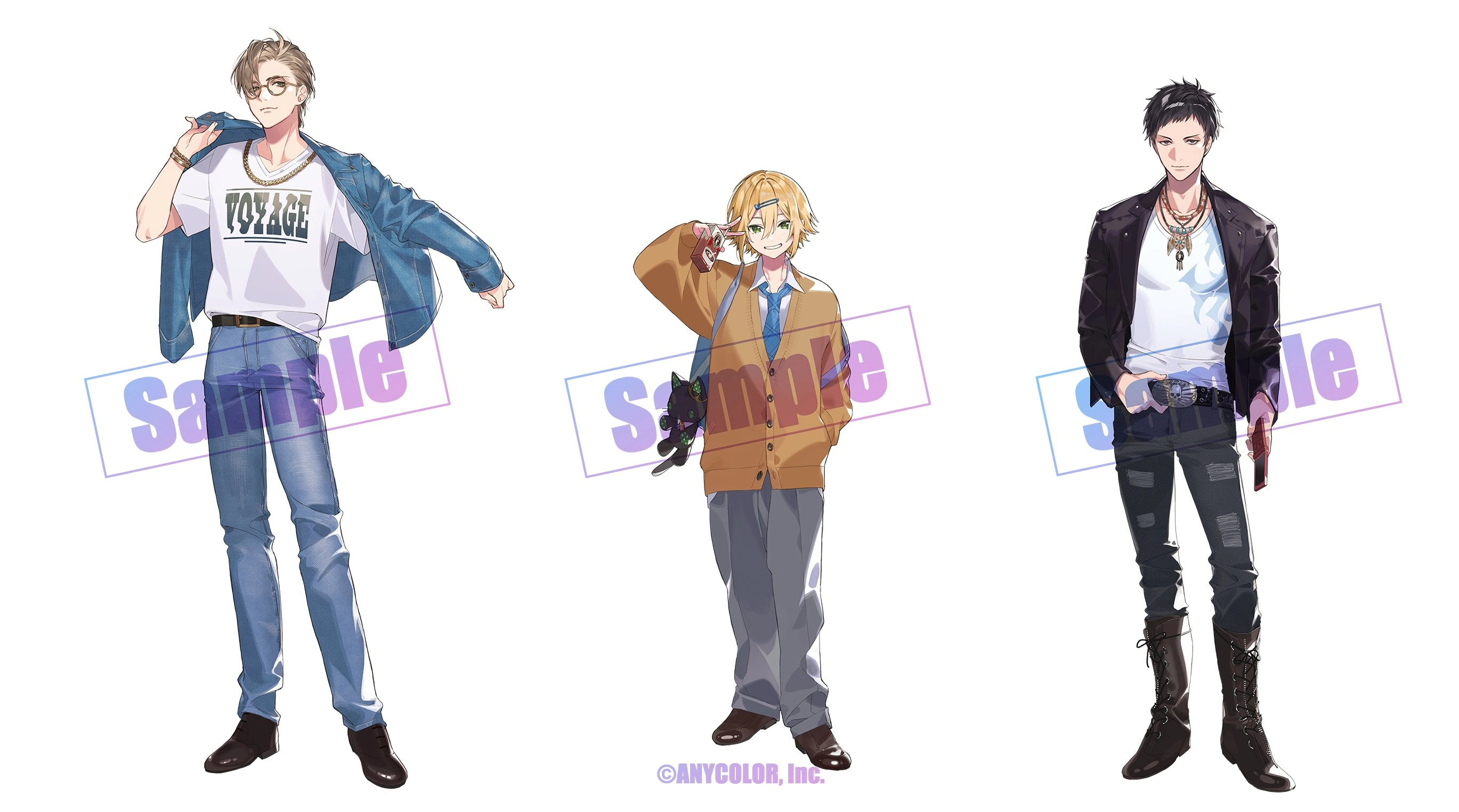 NIJISANJI HEISEI Style Goods Illustration<br>by Mowachichi