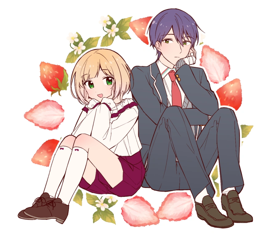 Suzuya Aki and Kenmochi Toya by Kuriyama