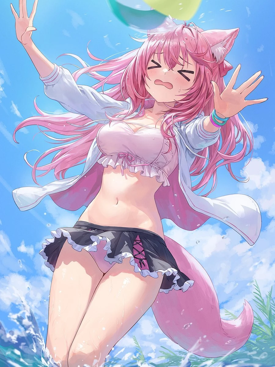 Koyori Summer Illustration<br>by Guchico
