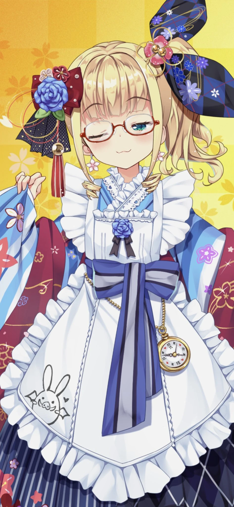 New Year's Outfit With Glasses