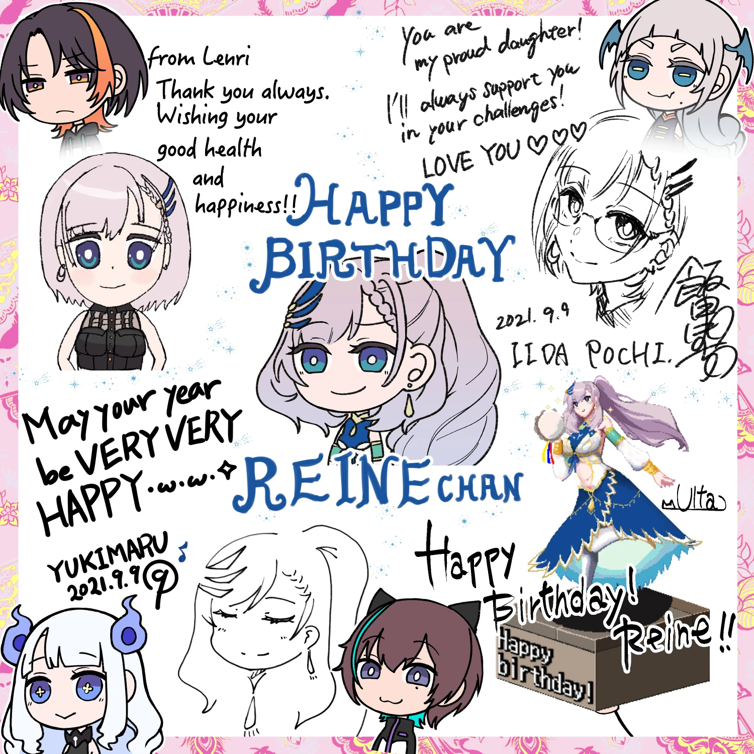 Pavolia Reine 2021 Birthday Present from Pochi Family