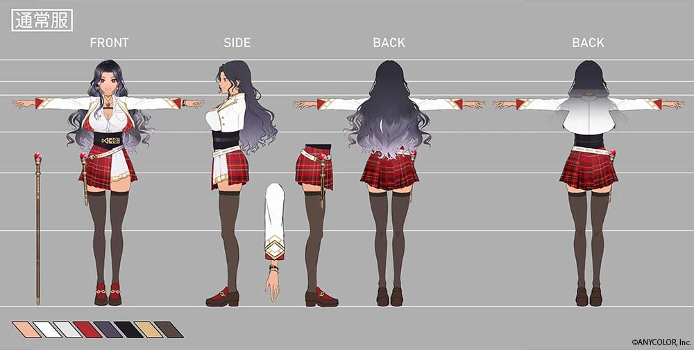 Reference Sheet (T-pose)