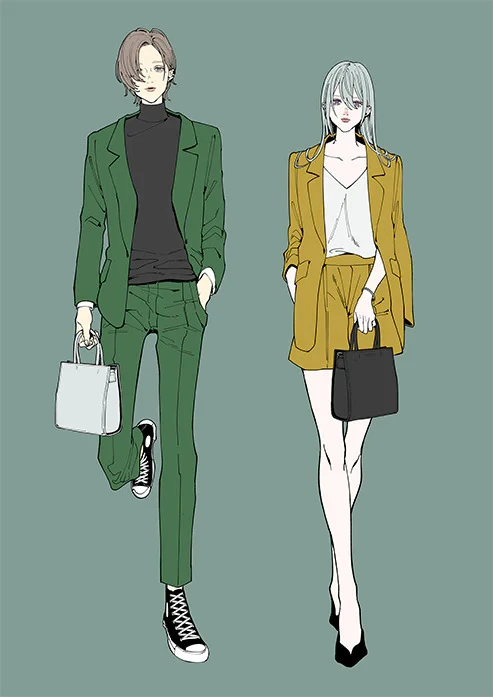 UN-DIMENSION Vol.1, 2way Handbag Illustration by NAKAKI PANTZ