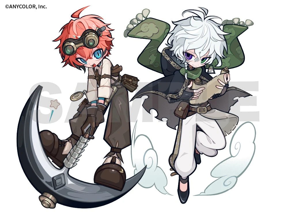 Everything Minecraft Collaboration Chibis by Basil