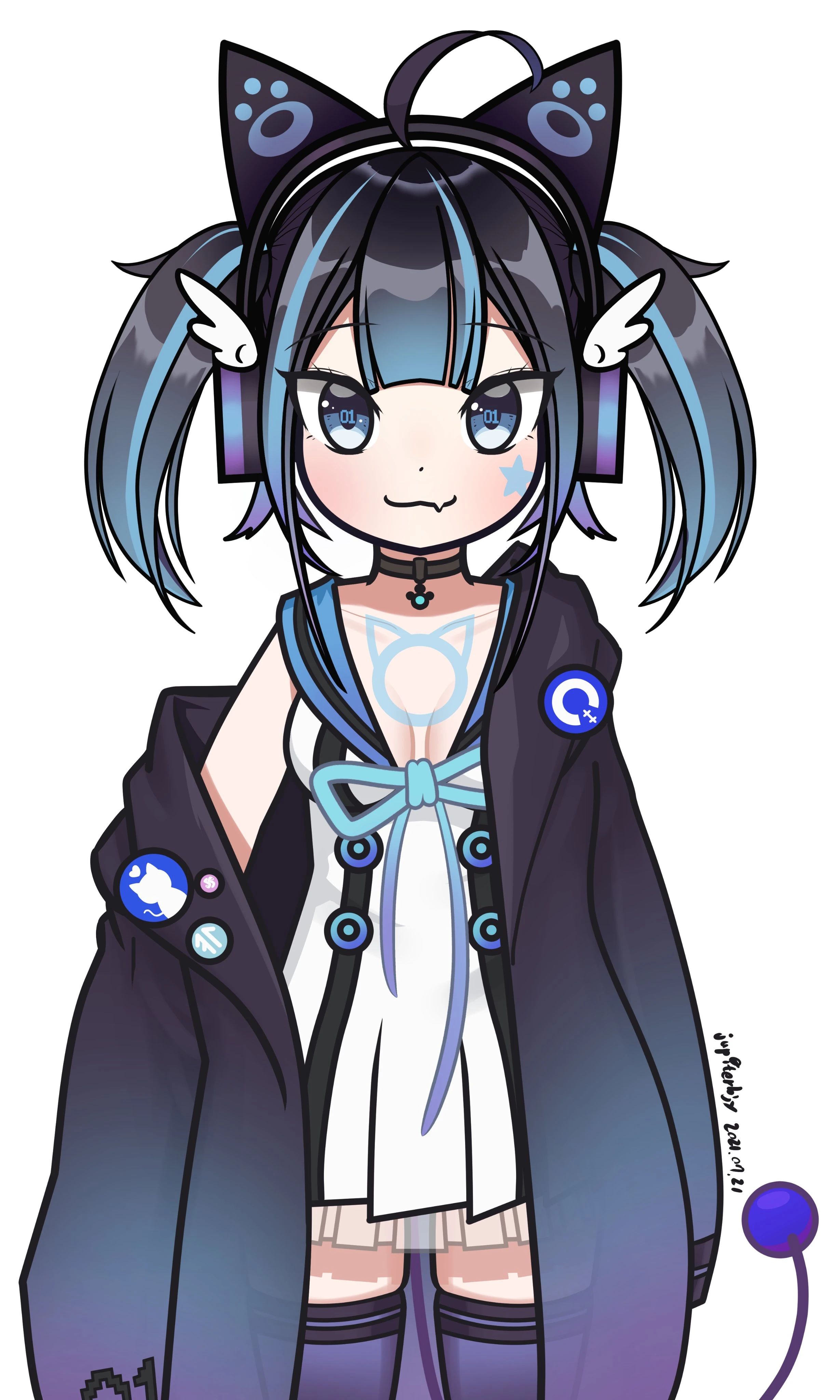 Cyan Nyan model @jupiterbjy